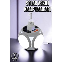 Güneş Enerjili Solar Aydınlatma Kamp Çadır Lambası Şarjlı Ampül Led Şarjlı El Feneri Işıldak Çok Renkli 60452064