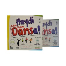 Haydi Dansa Adım Adım Dans Oyunu Eğitici Hareketli Kutu Oyunu 6+ Yaş