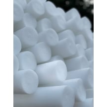 10 Adet Beyaz Renk Yüzme Makarnası, Deniz ve Havuz Makarnası, Köpük Sosis Beyaz