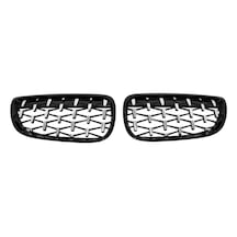 Bmw E92 Lcı Panjur Set, Siyah-krom-siyah, Diamond, 2010-13, B A0923115