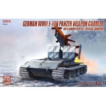 Model Collect Ua72106 1/72 Ölçek, German Wwıı E-100 Panzer Weapon Carri-50039