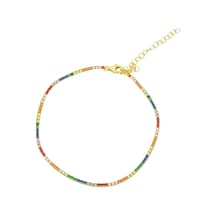 Renkli Suyolu Bileklik 719458 Gold
