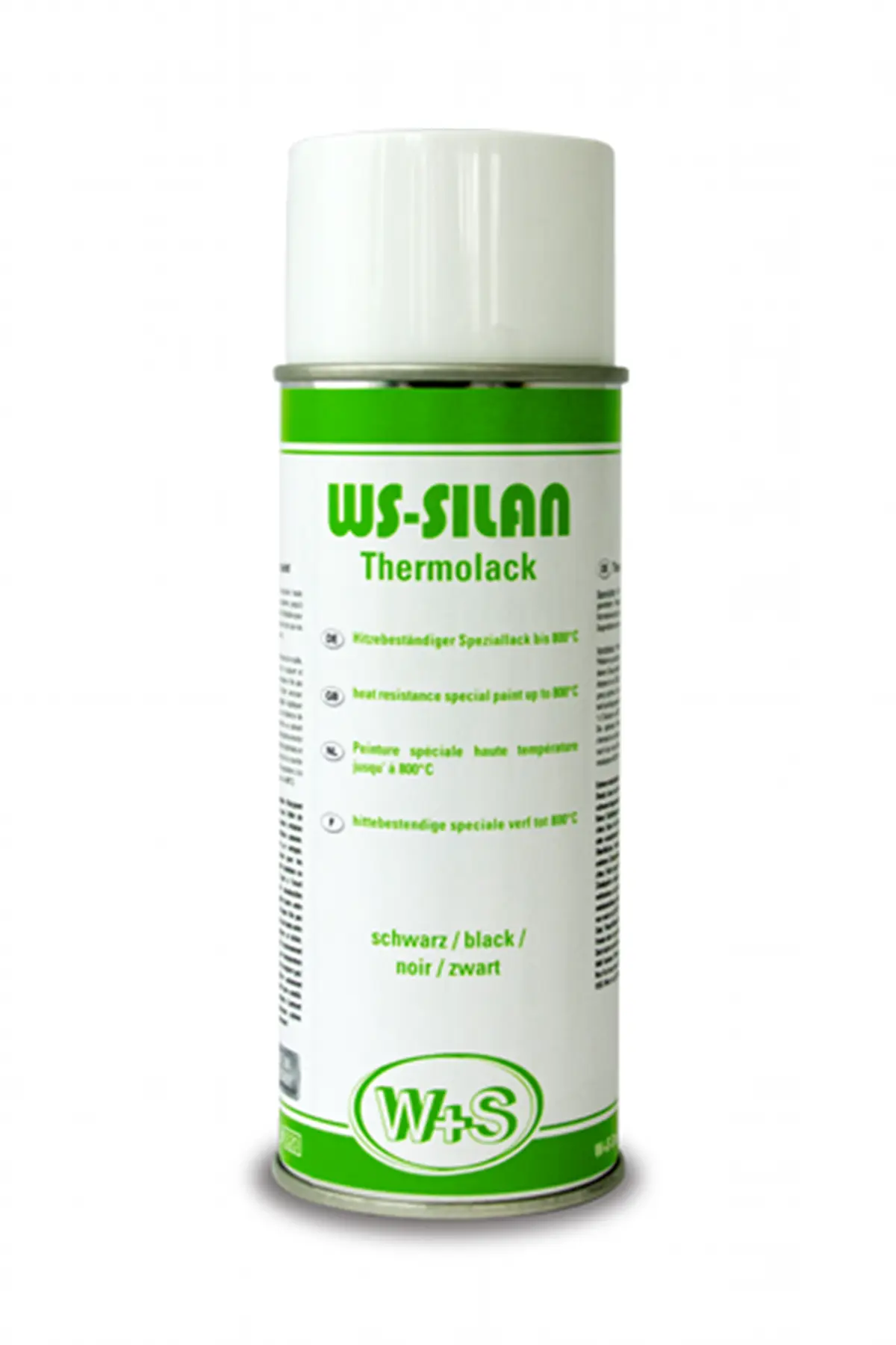 Ws-silan - Isıya Dayanıklı Boya - 800 C Isıya Dayanıklı Mat Siyah
