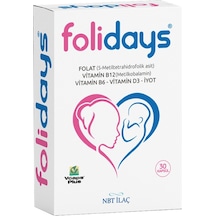 Nbt Folidays Takviye Edici Gıda 30 Kapsül