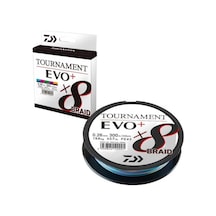Daiwa Tournament Evo+ 8b 300 Mt. Multicolor İp Misina 0,16mm