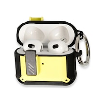 Apple, Uyumlu AirPods 3 3.nesil Truva Kılıf - Sarı