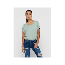 Only Onlmoster Açık Yeşil Kadın T-shirt 15106662 Jadeite