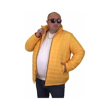Mocgrande Büyük Beden Jessica Su Itici Mont 22820 Hardal - 3Xl Hardal