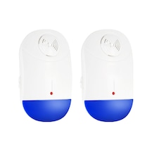 2'li Paket Elektronik Haşere Kovucu, Fareler, Sivrisinekler, Karıncalar, Örümcekler, Hamamböcekleri İçin Zararsız Takılabilir Kovucu Ac90v-240v Ab Prizi Diğer