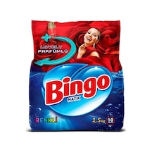 Bingo Matik Konsantre Renkli Toz Çamaşır Deterjanı 1500 G
