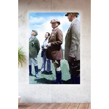 Lucena Metal Baskılı Atatürk Koleksiyonu Tablo No 80 - 15 Cm X 20 Cm