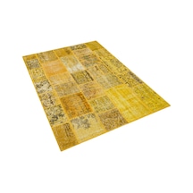Klasik Modern Patchwork Eskitme Halı 120 X 180 Cm 5640