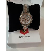 Swiss Plus Woman Watch Model-1 St0730abl Rose Gold-silver