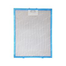 Ariston İle Uyumlu En 28,8 Cm Boy 37,2 Cm - Arka Tırnak 10 Cm Aspiratör Davlumbaz Metal Yağ Filtresi