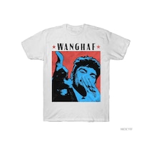 Flood Of Style Wanghaf Pop Art T-shirt Erkekler Kadınlar Için % 100% Pamuk T Shirt Kısa Kollu Üstler J99 Beyaz
