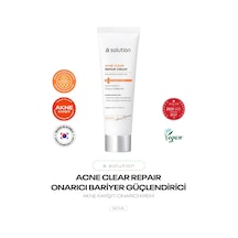 Akneli Ciltler İçin Onarıcı Ve Bariyer Güçlendirici Bakım Kremi Acne Clear Repair Cream
