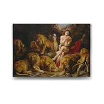 Peter Paul Rubens - Lions Tablosu - 45x30cm