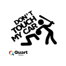 Arabama Dokunma Sticker, Don'T Touch My Car Araba, Oto Sticker