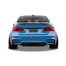 Bmw F30 3 Serisi İçin Uyumlu M4 Spoiler 2012-2018 - Piano Black