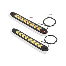 2 Adet 12 V Araba Led Şeritler Drl Gündüz Çalışan Dönüş Sinyali Işıkları Kamyon Lambaları