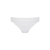 Lüx Drm Yumuşak Dantelli Bikini Külot Beyaz 5 Adet 2510 Beyaz
