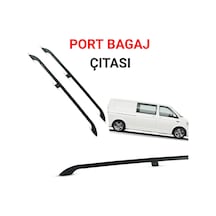 T5 Uzun Şase Siyah Portbagaj Tavan Çitası 2003 2004 2005 2006