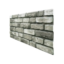 5 Adet X Tuğla Desenli 3D Strafor Köpük Duvar Kaplama Paneli (446785648)