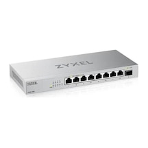 8port Xmg-108 2.5 Gigabit-1-sfp 10gbe Yönetilemez Switch Metal