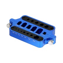 Geekyou Mavi Alüminyum Lehimleme İstasyonu - 60x110mm Kompakt Boyut