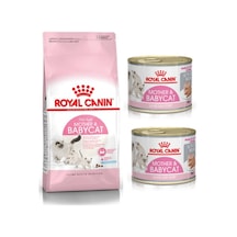 Royal Canin Mother & Baby Cat Yavru Kedi Maması 2 KG + Royal Canin Mother & Baby Cat Konserve Yavru Kedi Maması 2 x 195 G