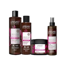 Urban Care Argan Oil &amp Keratin Kırılma Karşıtı Ve Besleyici Şampuan Krem Maske Sıvı Krem Saç Bakım Seti 4' Genel