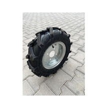 4.00/8 Çapa Makinesi Lastiği Set / Römork Ve Patpat Lastiği / Jant+lastik+iç Lastik