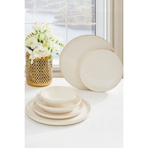 Neva N3140 Yemek Takımı Modern Lilyum 24 Parça 6 Kişilik