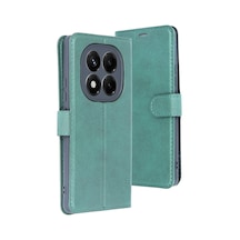 Xiaomi Redmi Note 14 4g Kılıf Trend S Plus Kapaklı Kılıf Yeşil