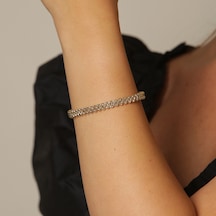 14 Ayar Mini Dorika Top Kelepçe Sarı Altın