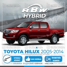 Toyota Uyumlu Hilux Ön Silecek Takımı (2005-2012) RBW Hibrit