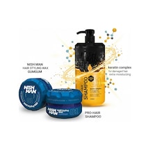 01 Saç Şekillendirici Ultra Sert Parlak Wax 150 Ml X 5 Adet/ + 1250 Ml Tuzsuz Şampuan Hediye