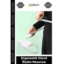 Mezura Hassas Otomatik Teleskopik Fitness Diyet Bel Boy Cetvel Ergonomik Vücut Ölçüm Mezurası