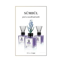 3'lü Sümbül Çubuklu Oda Kokusu 100 Ml Fresh