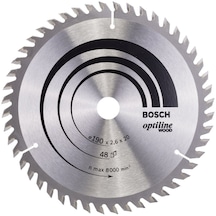 Bosch Optiline Wood 190 x 20/16 MM 48 Diş Daire Testere Bıçağı - 2608640614