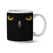 Owl Eyes İki Tarafı Baskılı Kupa Bardak