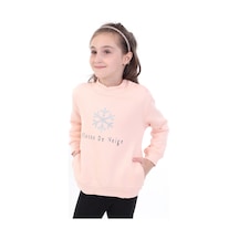 Toontoy Kids Toontoy Kız Bebek Baskılı Sweatshirt Yeşil