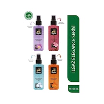 Ilgaz 80 Derece Buz Ferahlığı + Safran Çiçeği + Tütün + Japon Kiraz Çiçeği Kolonyası Sprey 4 x 150 ML