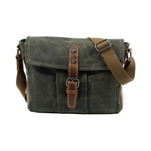 Yeni Retro Çapraz Askılı Çanta Rahat Kanvas Erkek Çantası Omuz Çantası Erkek Basit Erkek Çapraz Askılı Çanta Su Geçirmez Erkek Çantası Yatay Stil Gri Yeşil Askeri Yeşil