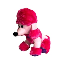 Süslü Köpek Peluş 35 Cm - Pembe Pembe