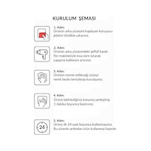 4'lü Paslanmaz Çelik Banyo Askısı, 4 Kancalı Kendinden Yapışkanlı Vidasız Duvar Askılığı, Havlu Bornoz Mutfak Askısı, 32 X 5 Cm, Gümüş Diğer