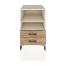 Kronos Komodin 2 Raflı 2 Çekmeceli 60x59x96 Aytaşı-çam Aytaşı