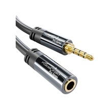 Kırılmaz Metal Gövdeli Kulaklık 3,5mm Uzatma Kablosu 2m