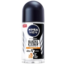 Nivea Black&White Invisible Güçlü Etki Erkek Roll-On Deodorant 50 ML