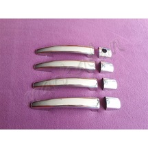 Woc Chrome Citroen C4 Krom Kapı Kolu 2004-2010 4 Kapı Paslanmaz Ç